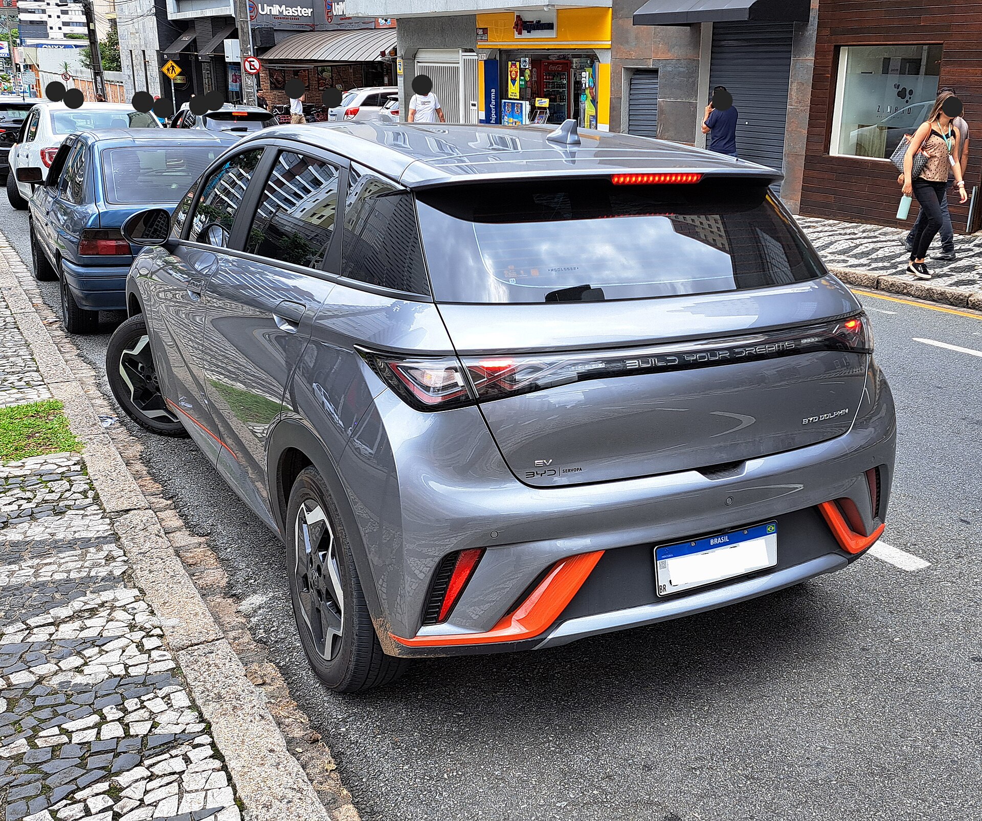 The BYD Dolphin electric hatchback